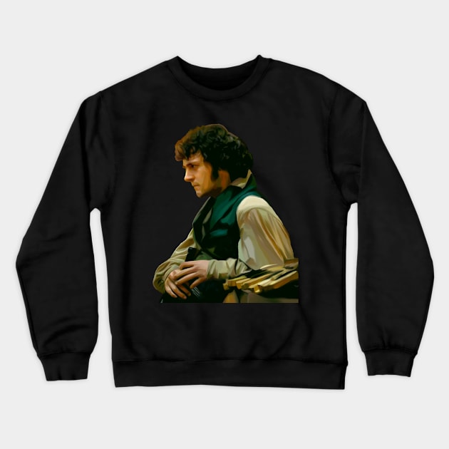 Grantaire Painting Crewneck Sweatshirt by byebyesally